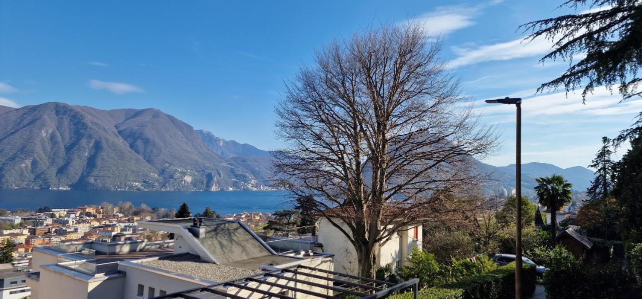 Lugano Lakeview Apartment Private Parking & Self Check-In Экстерьер фото